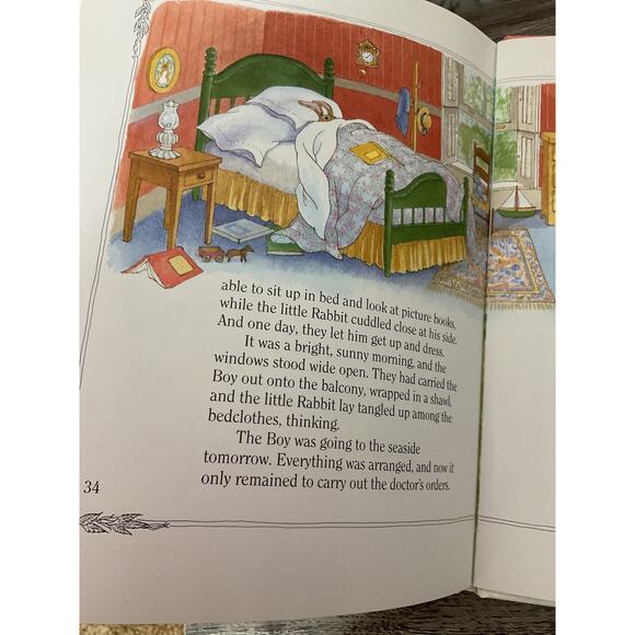 1986 Hardback The Velveteen Rabbit By Margery Williams - Picture 7 of 8